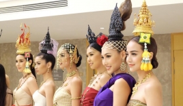 Nhan sắc không kém cạnh Hoa hậu Thái Lan của Kiều Ngân - Khánh Ngọc
